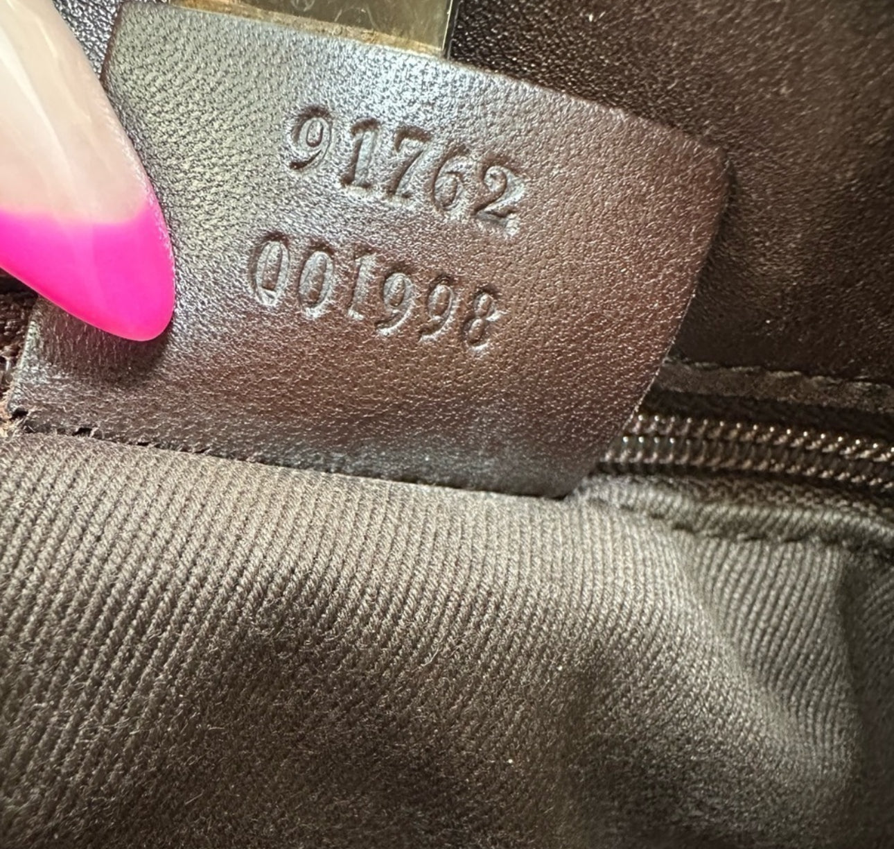 GUCCI GG Canvas Leather crossbody Shoulder Bag