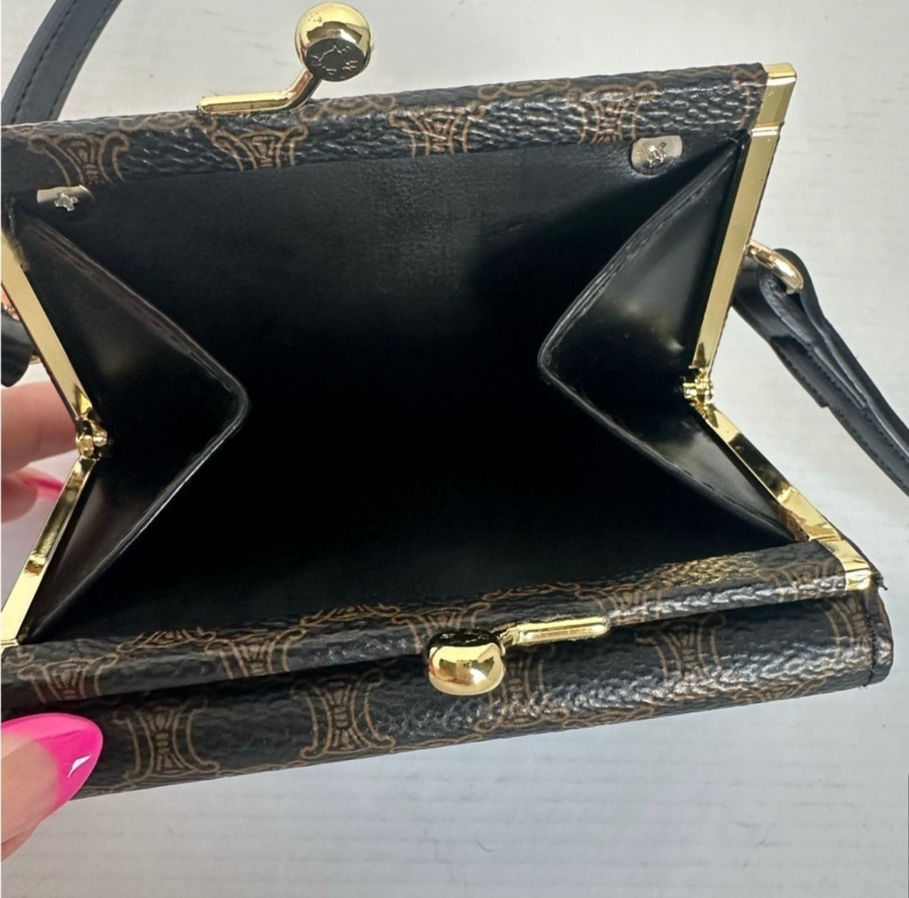 Celine Wallet with kisslock WOC