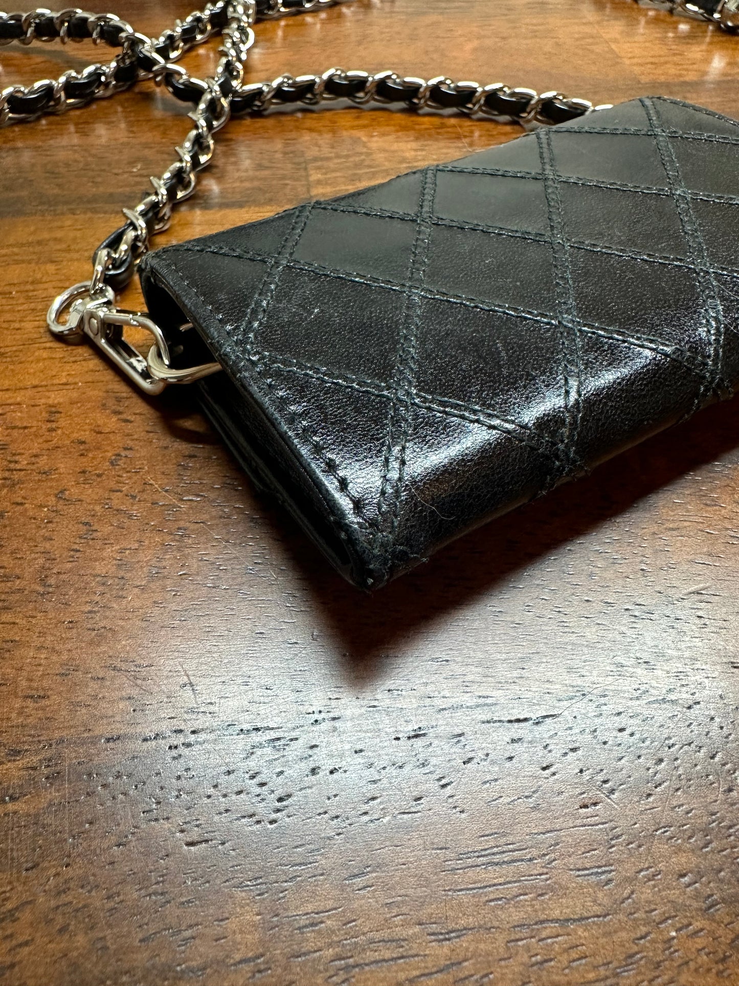 CHANEL CC Small Card Holder wallet on chain