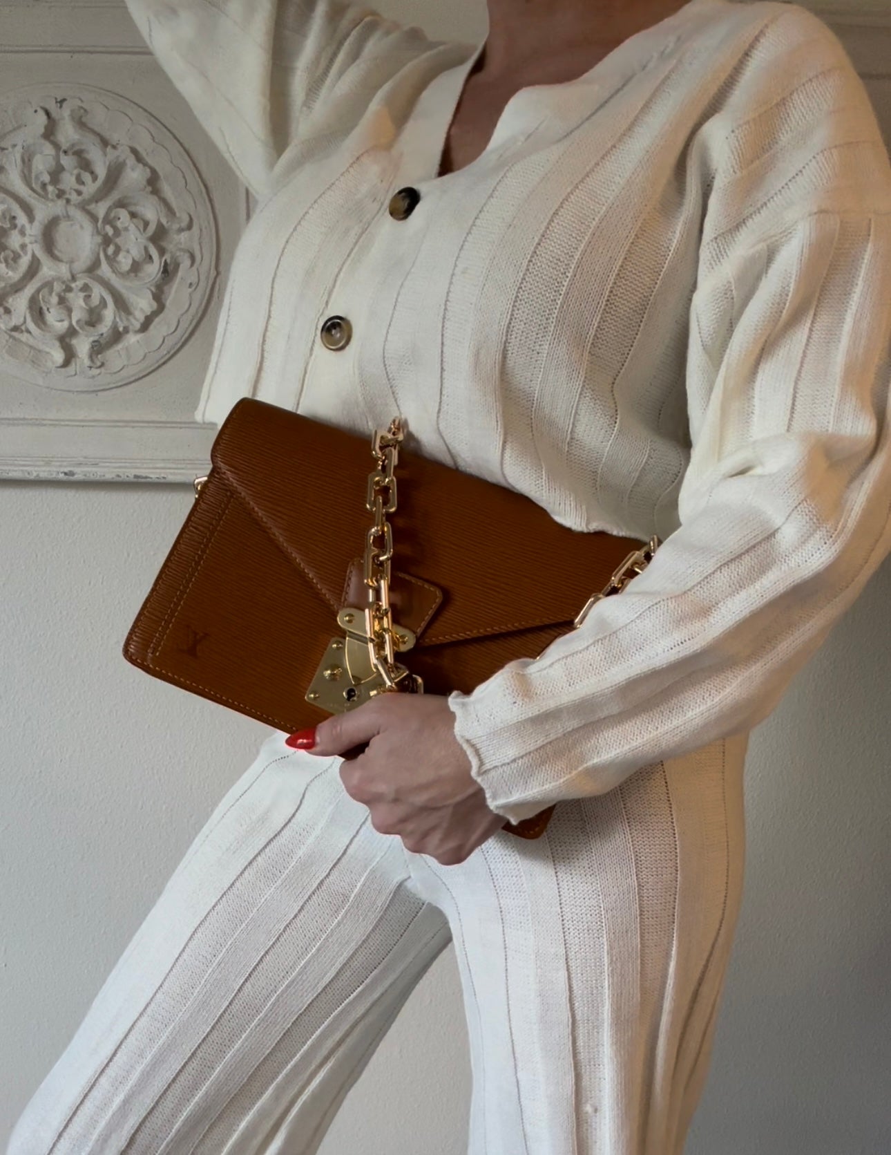 Vintage Louis Vuitton Epi clutch/ purse