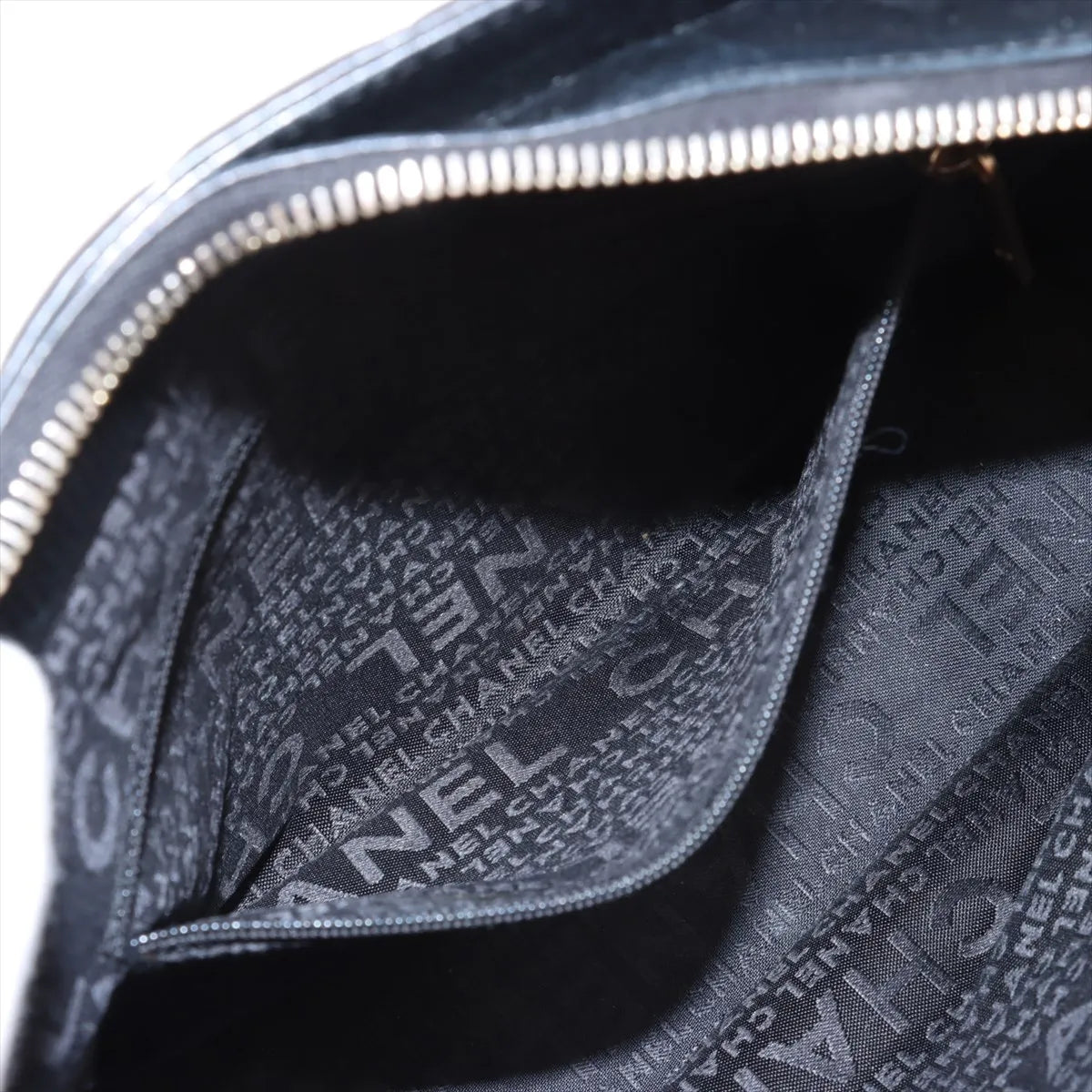 Available Chanel CC Lambskin Chocolate Bar Tote