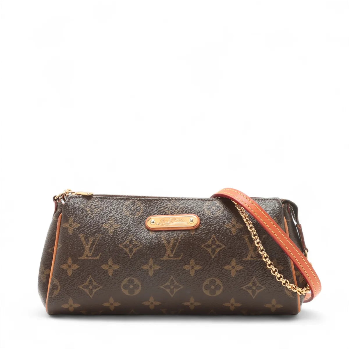 Available Louis Vuitton Monogram Eva Brown Canvas Shoulder Bag