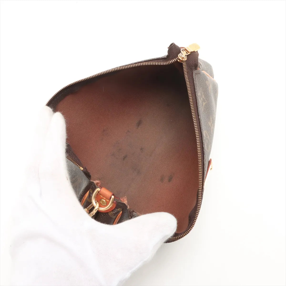 Available Louis Vuitton Monogram Eva Brown Canvas Shoulder Bag
