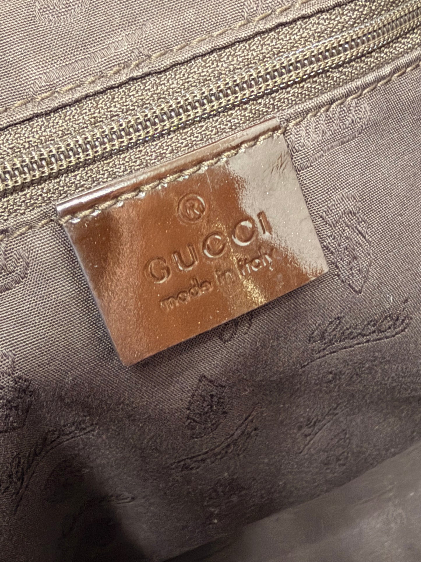 Gucci GG Canvas Web Jolie Tote