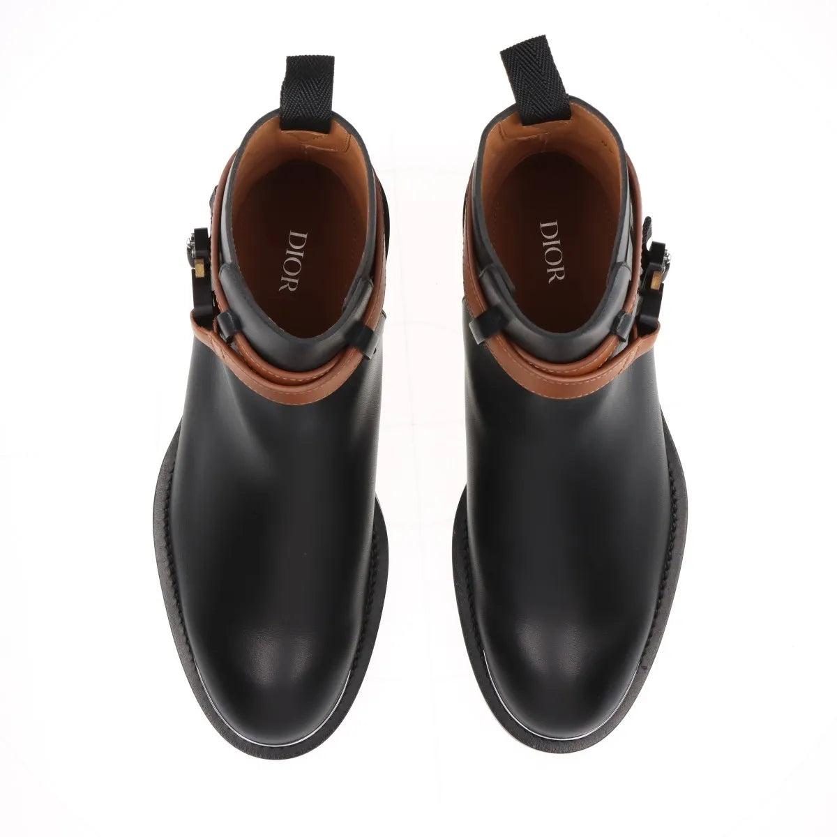 Available Dior Leather Short Boots 40 Unisex Black PRE-ORDER