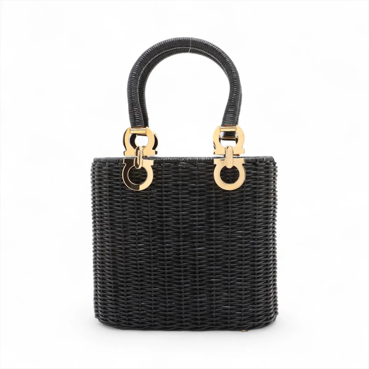 Available Ferragamo Gancini Rattan Straw bag PRE-ORDER