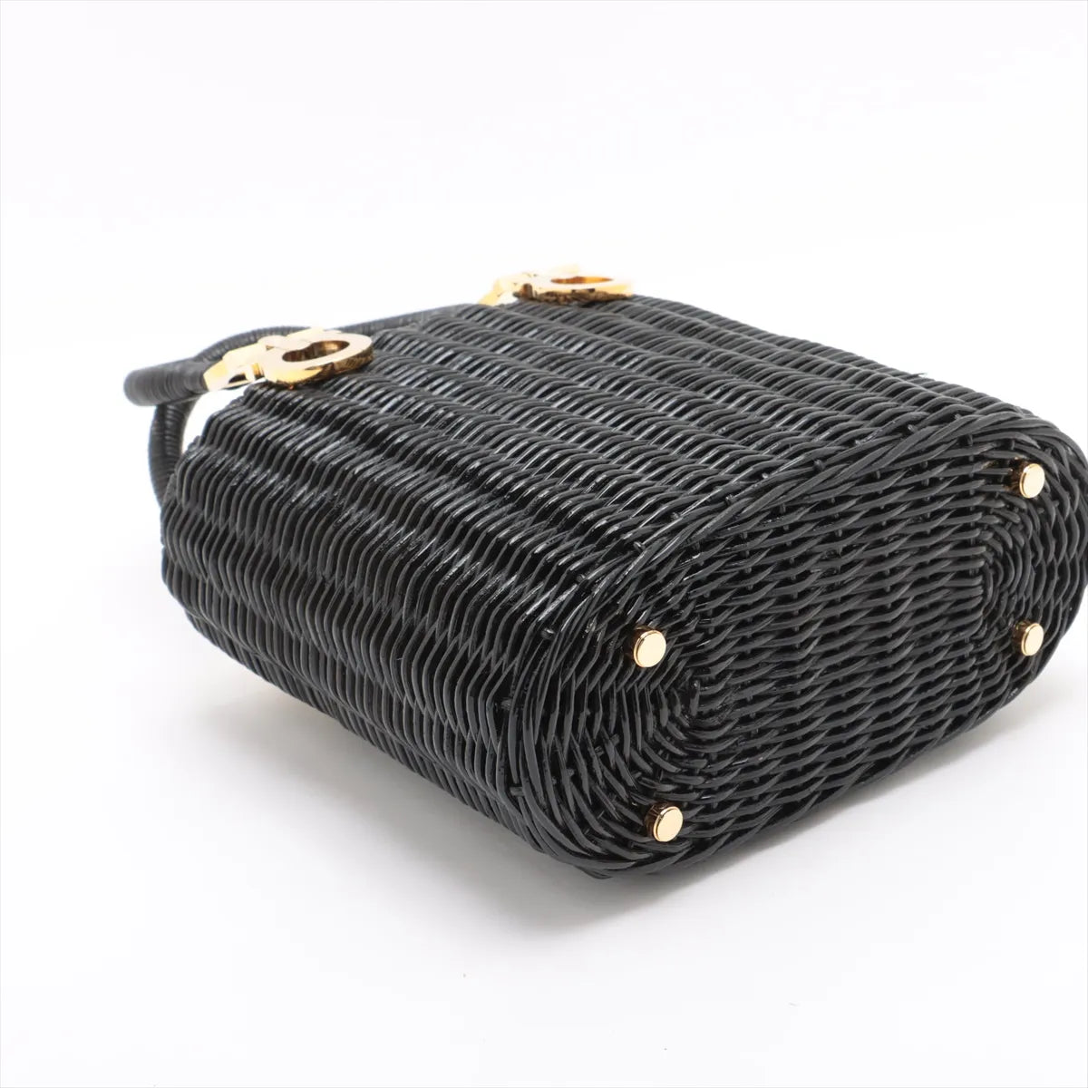 Available Ferragamo Gancini Rattan Straw bag PRE-ORDER