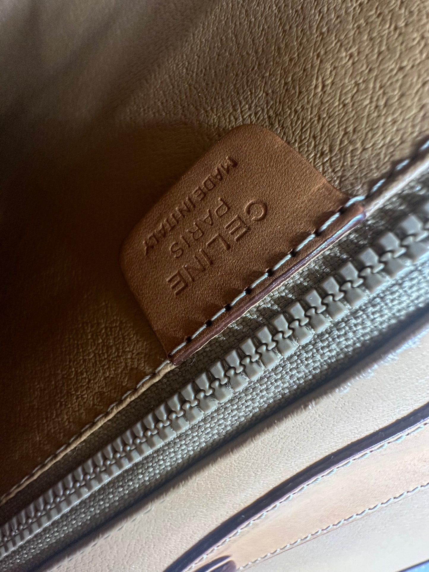 CELINE Macadam Shoulder Bag