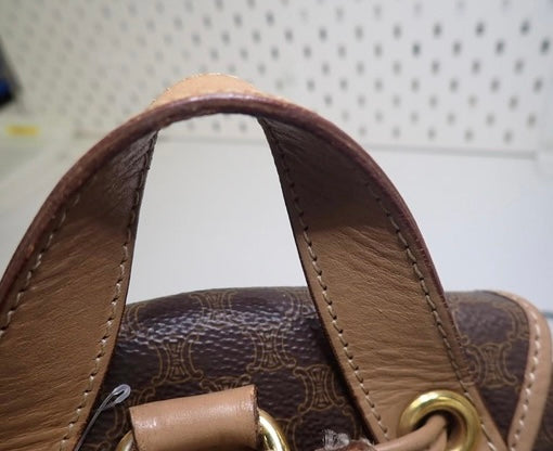 Celine Backpack/Daypack Macadam Brown