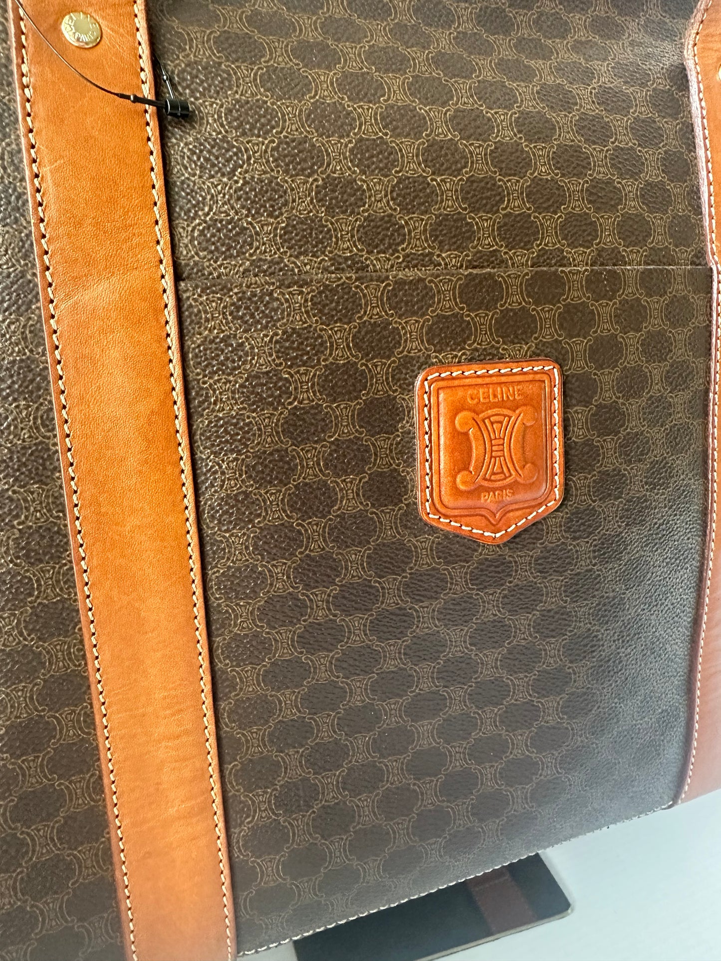 CELINE MACADAM TOTE BAG