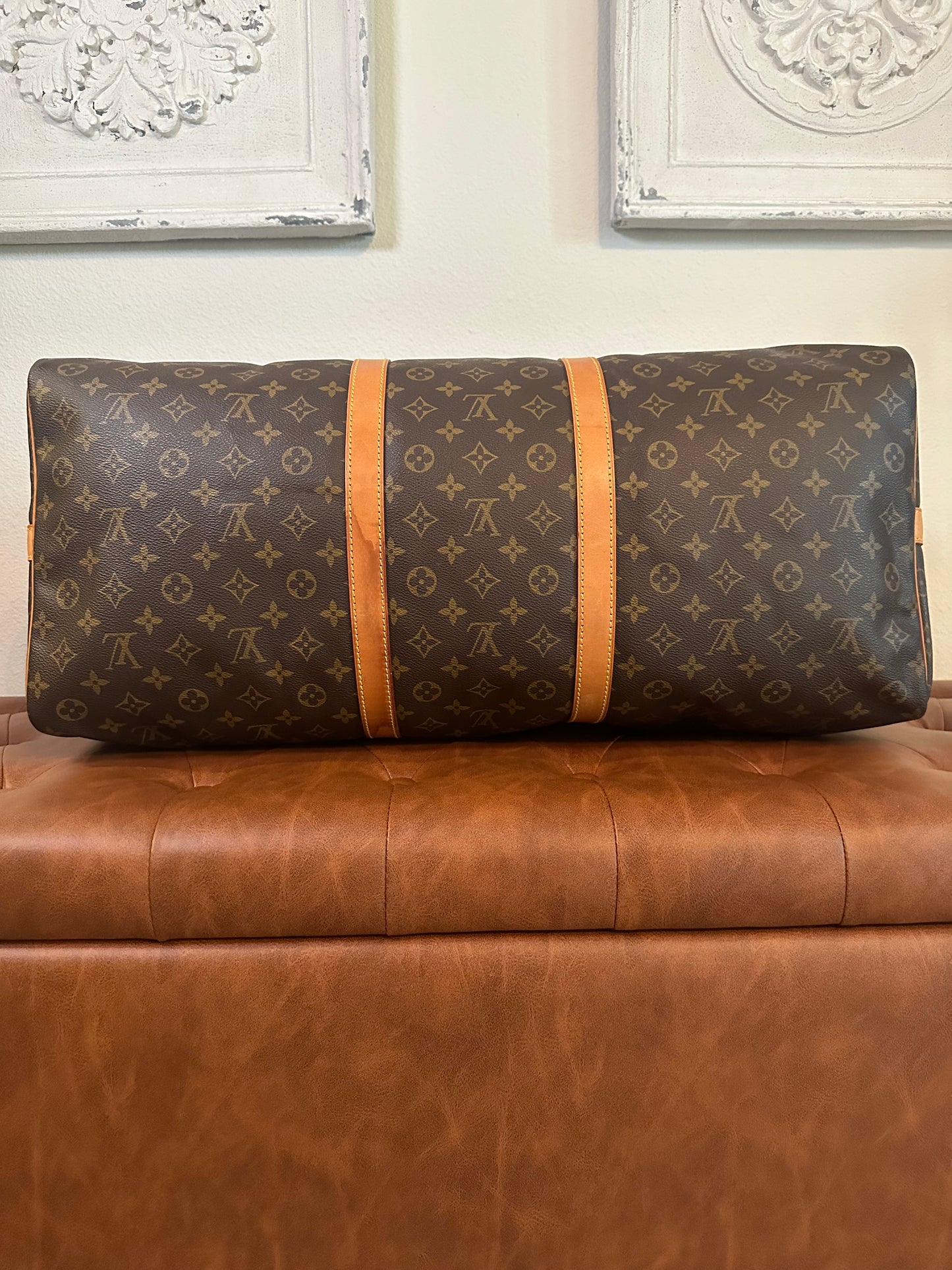 Louis Vuitton Monogram Keepall Bandouliere 60 Travel Duffle
