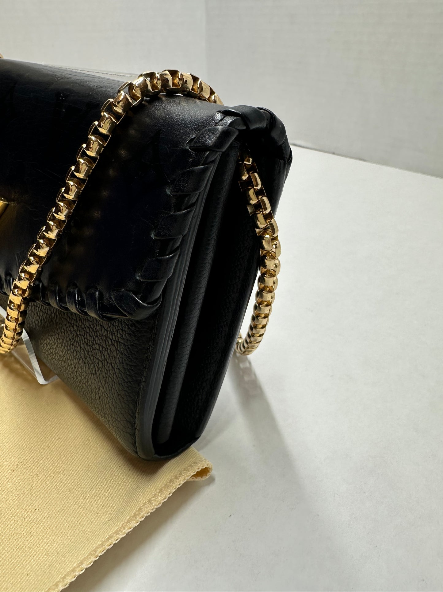 Louis Vuitton Cuir Plume Very Black Long Wallet