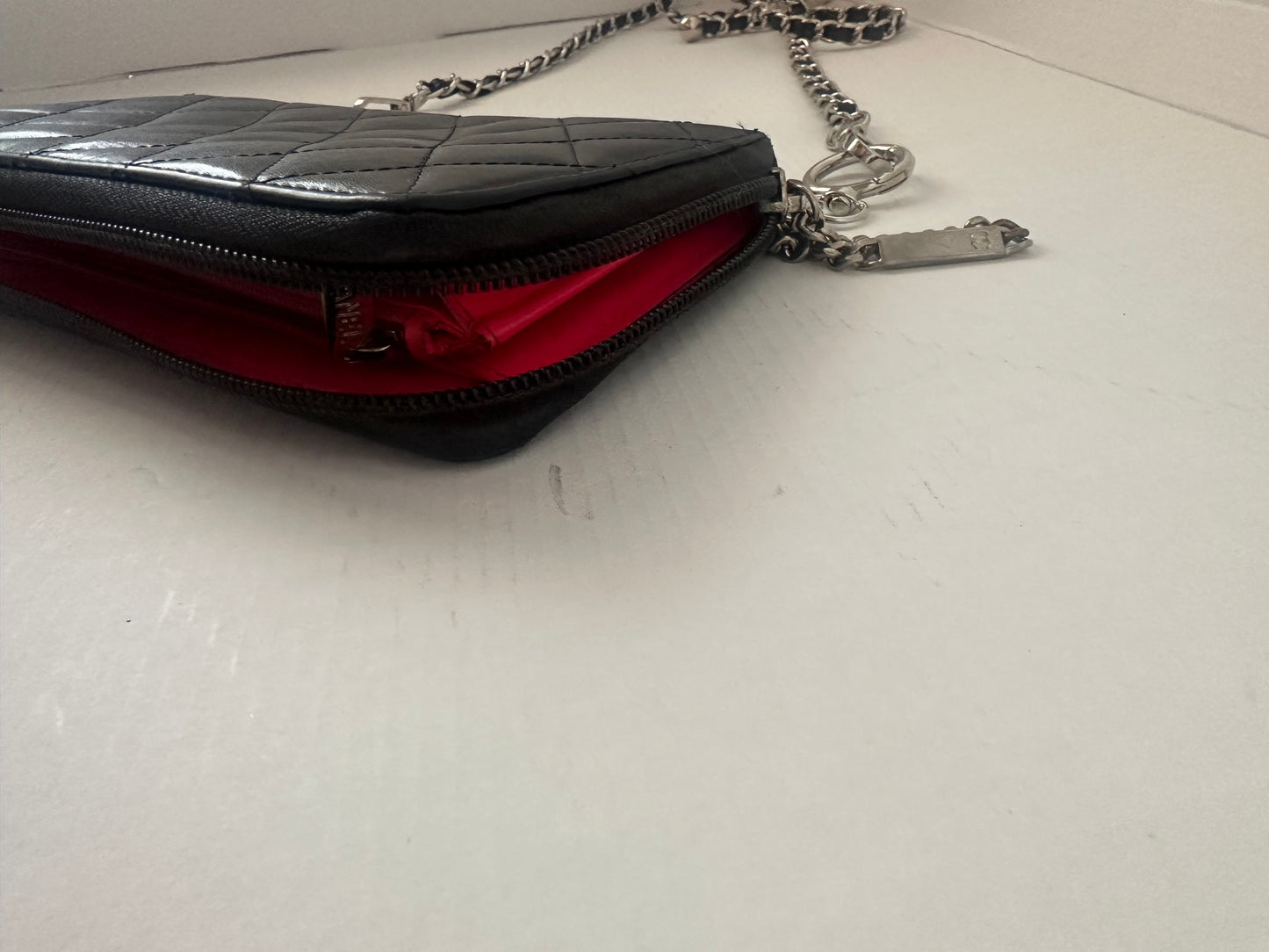 Chanel Cambon Line Lambskin coco long wallet