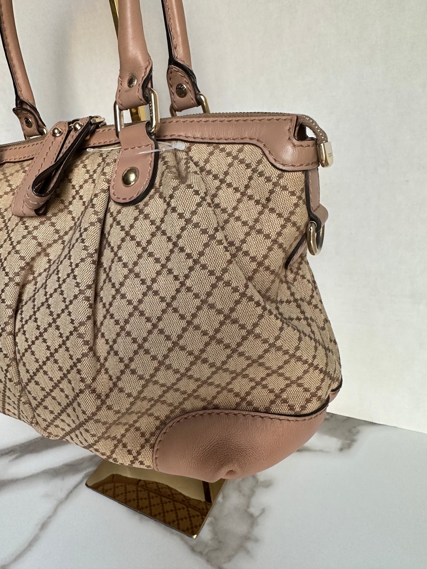 Gucci Diamante Sukey Canvas Tote bag
