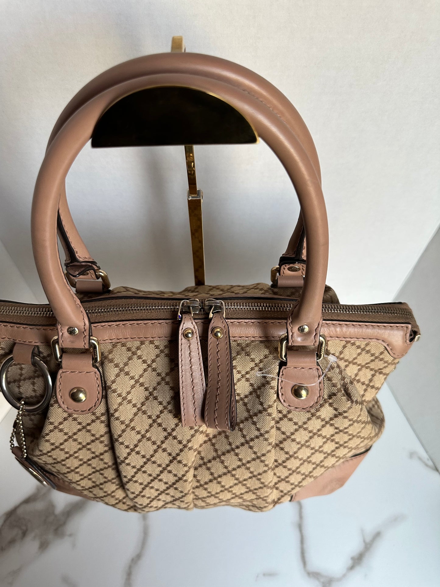 Gucci Diamante Sukey Canvas Tote bag