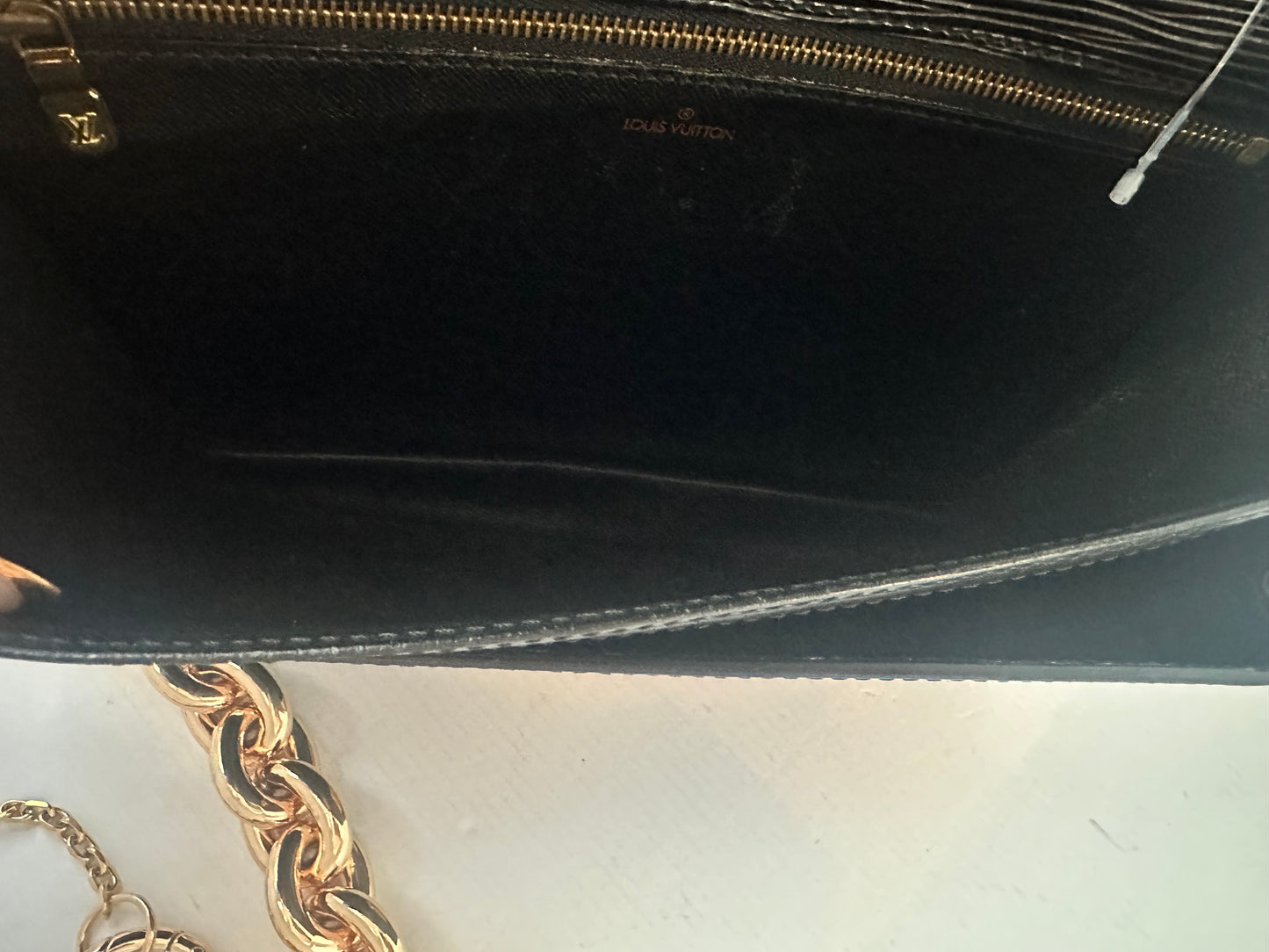 Louis Vuitton epi clutch ~ Black vintage