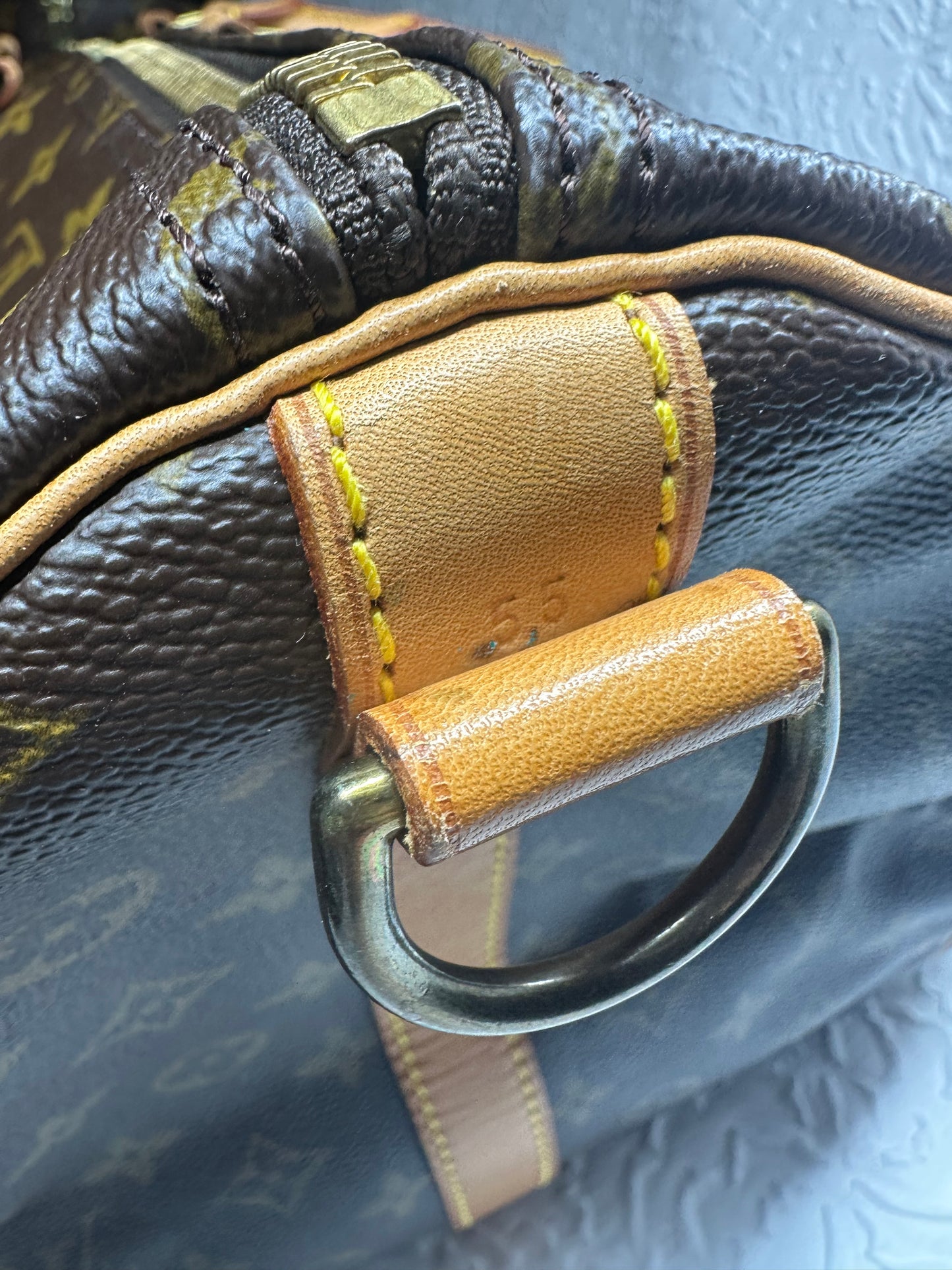 Louis Vuitton Keepall Bandouliere 55 Monogram Duffel Bag