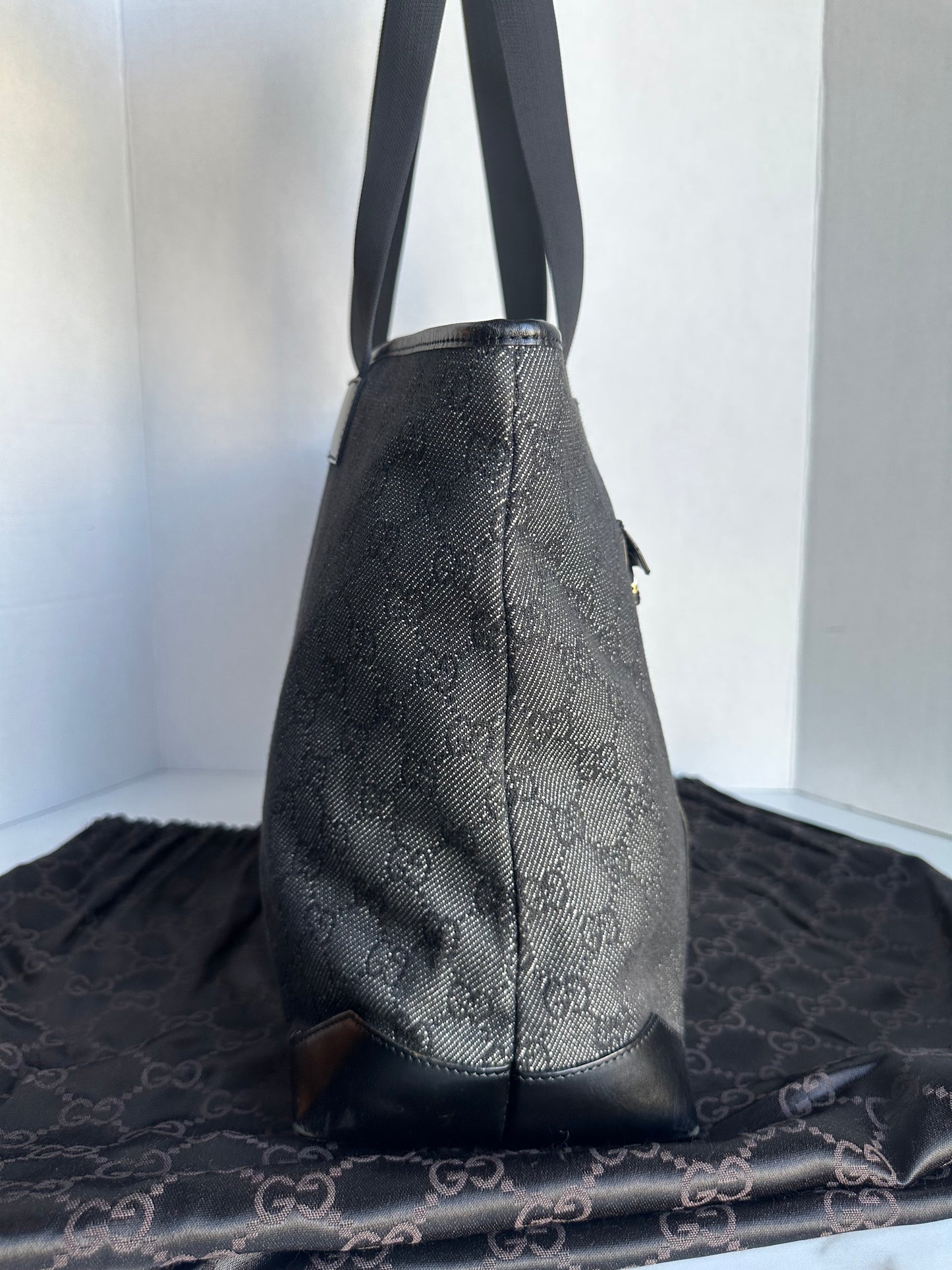 Gucci Vintage GG Canvas Tote