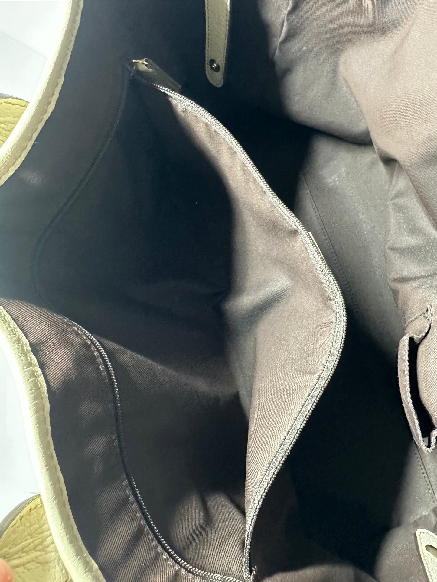 Gucci Princy Web Sherry Line Canvas Leather Tote