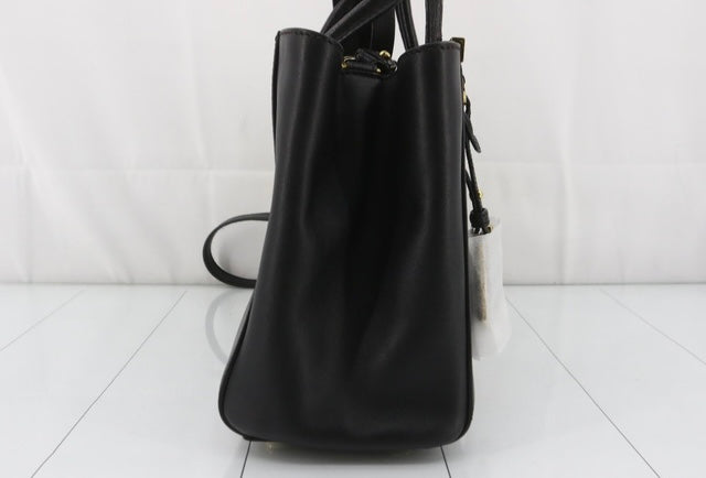 FENDI Petit Toujour Shoulder 2way Handbag Black Leather Italy
