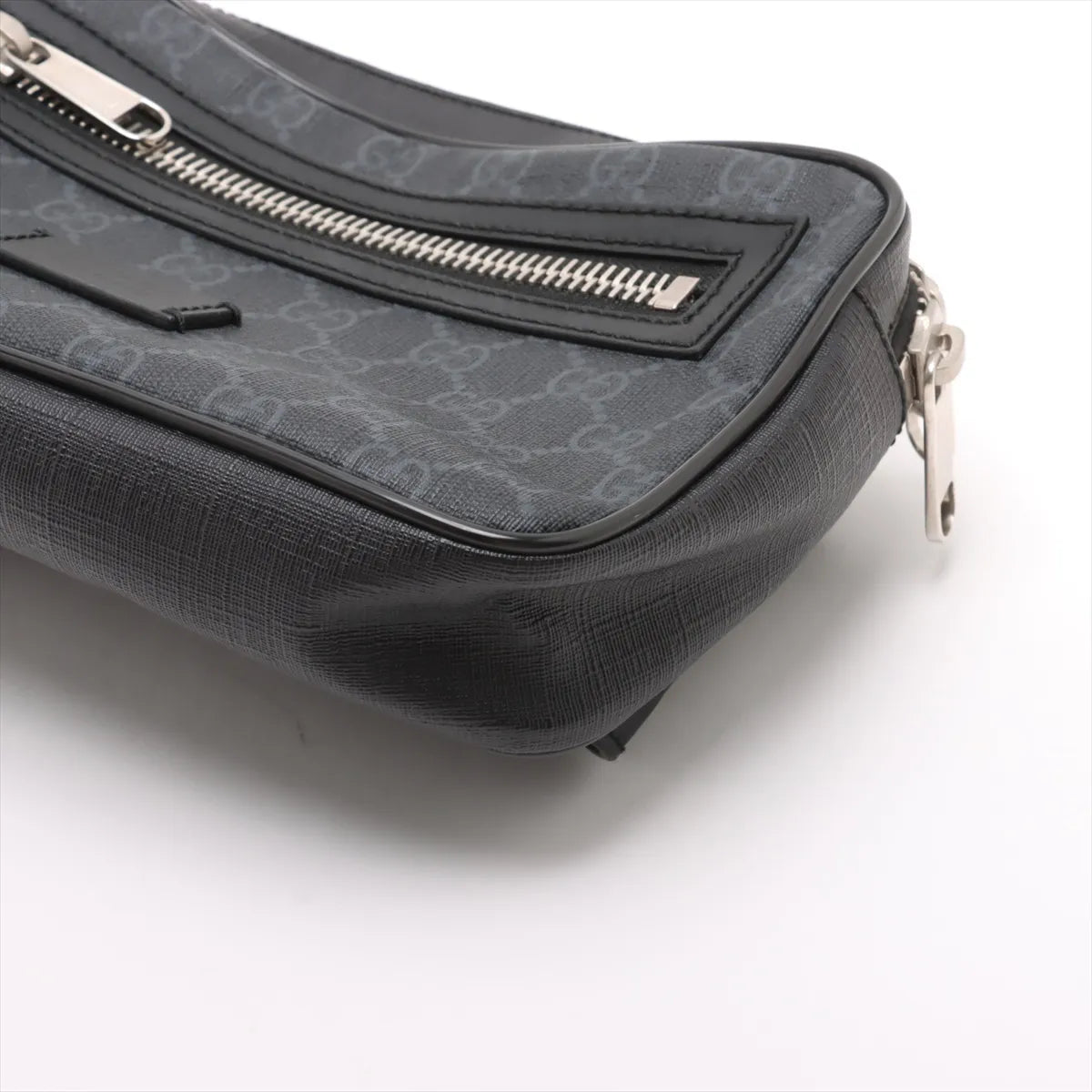 Available Gucci ophidia zip leather black sling Bag/ belt bag