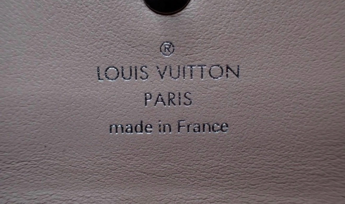 Louis Vuitton Key Holder Case Monogram Mahina Magnolia