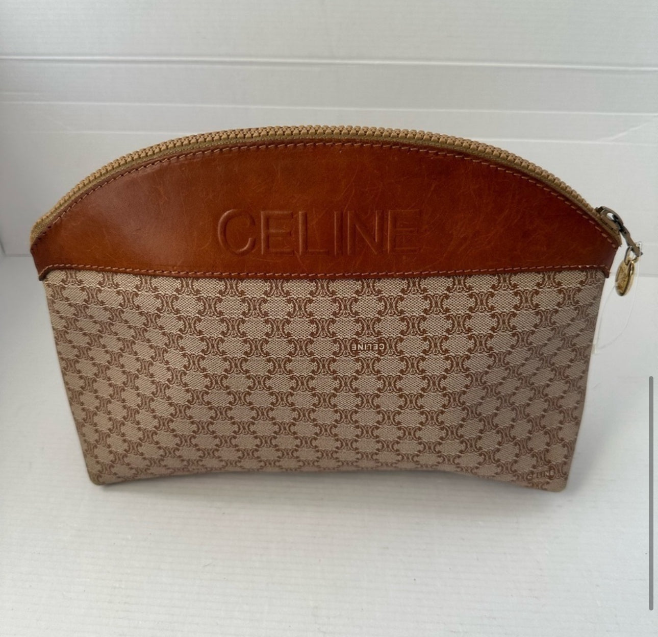 Celine Pouch, cosmetic bag, crossbody, shoulder bag.