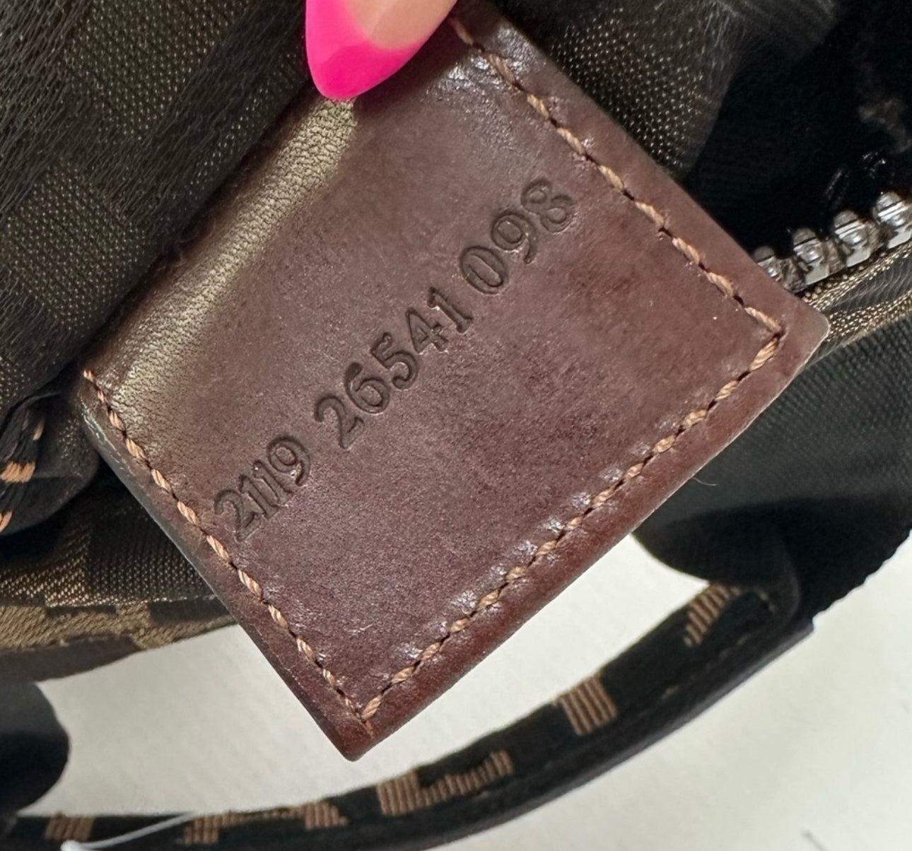 Fendi Zucca Mini bag