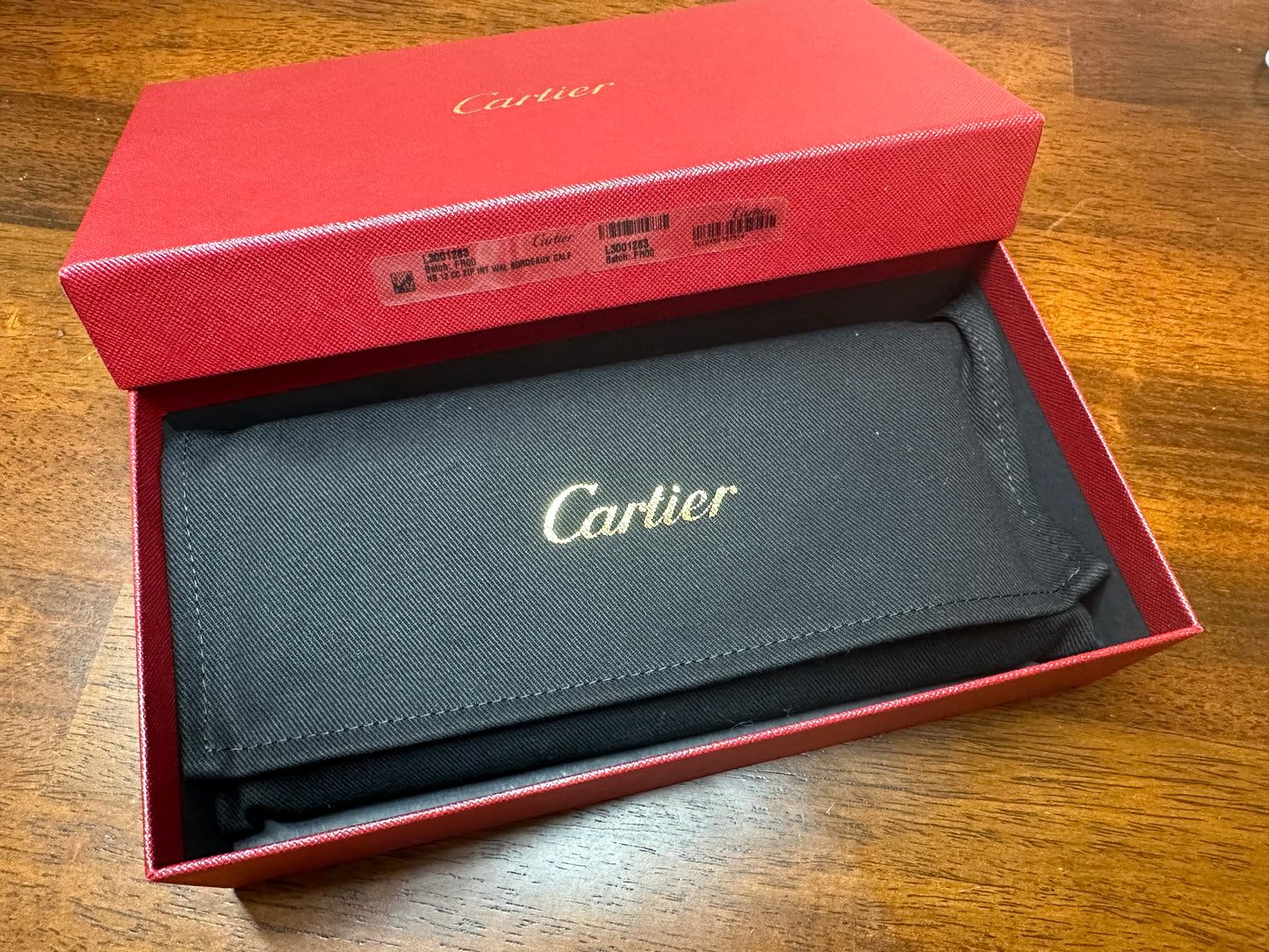 Cartier birthday addition wallet