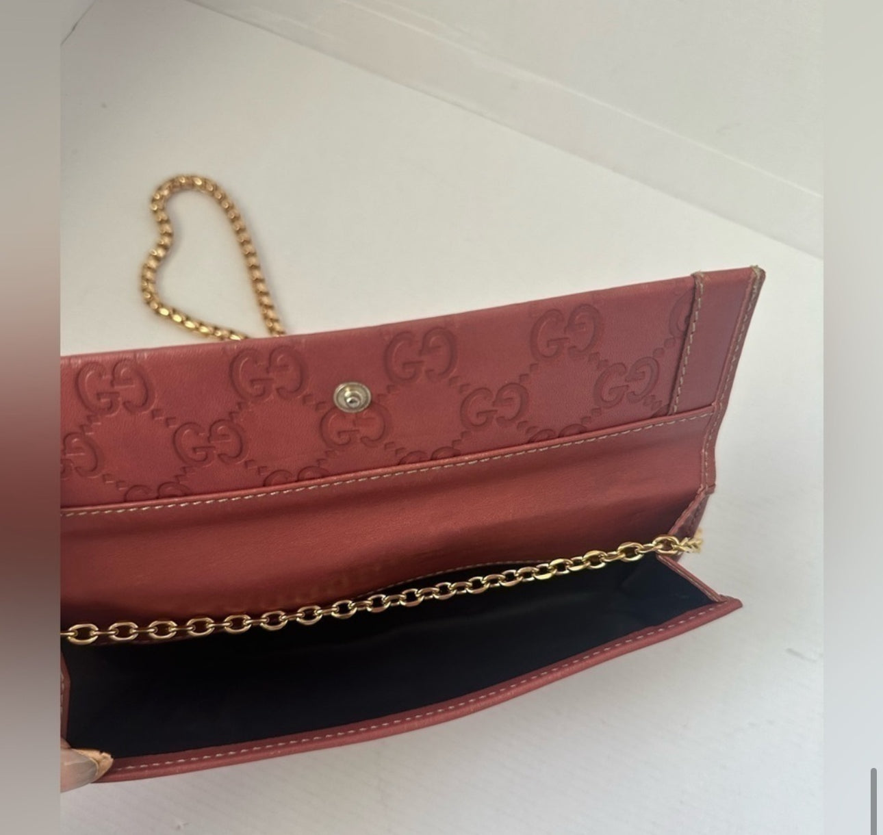 Available Gucci Long Wallet Gucci Shima Pink Leather