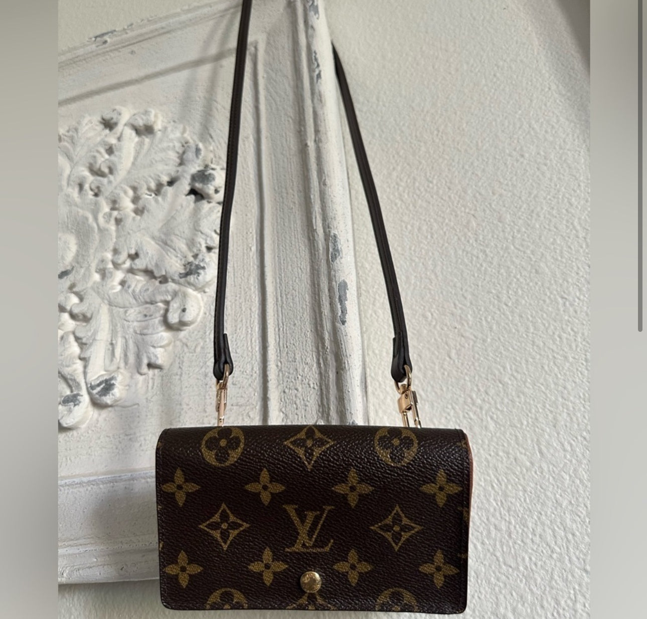 Louis Vuitton Porte-Monnaie Billets Tresor WOC crossbody