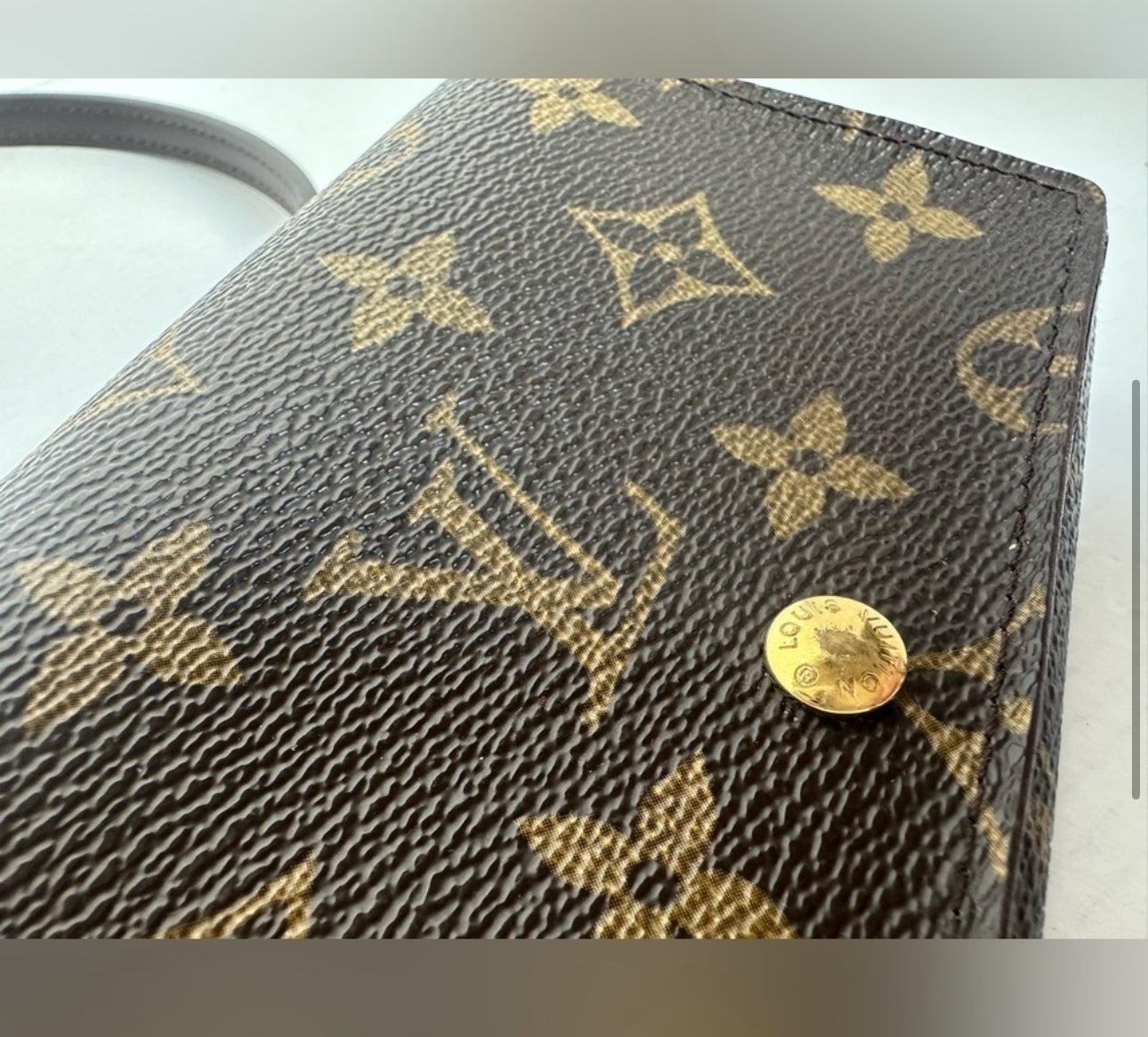 Louis Vuitton Porte-Monnaie Billets Tresor WOC crossbody