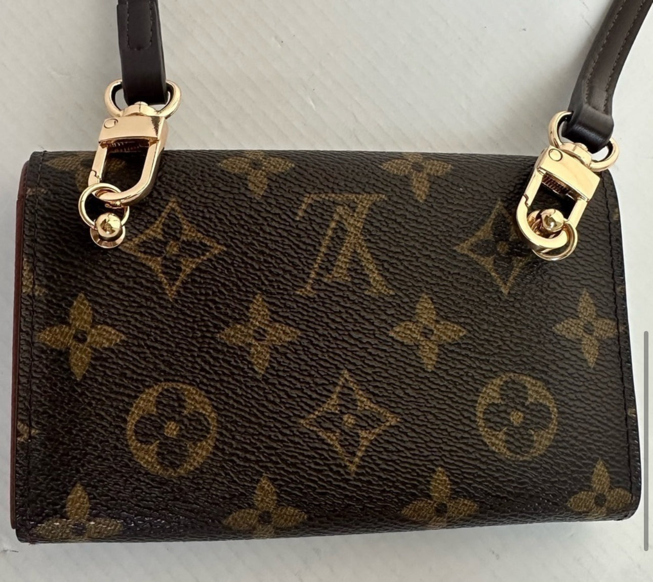 Louis Vuitton Porte-Monnaie Billets Tresor WOC crossbody