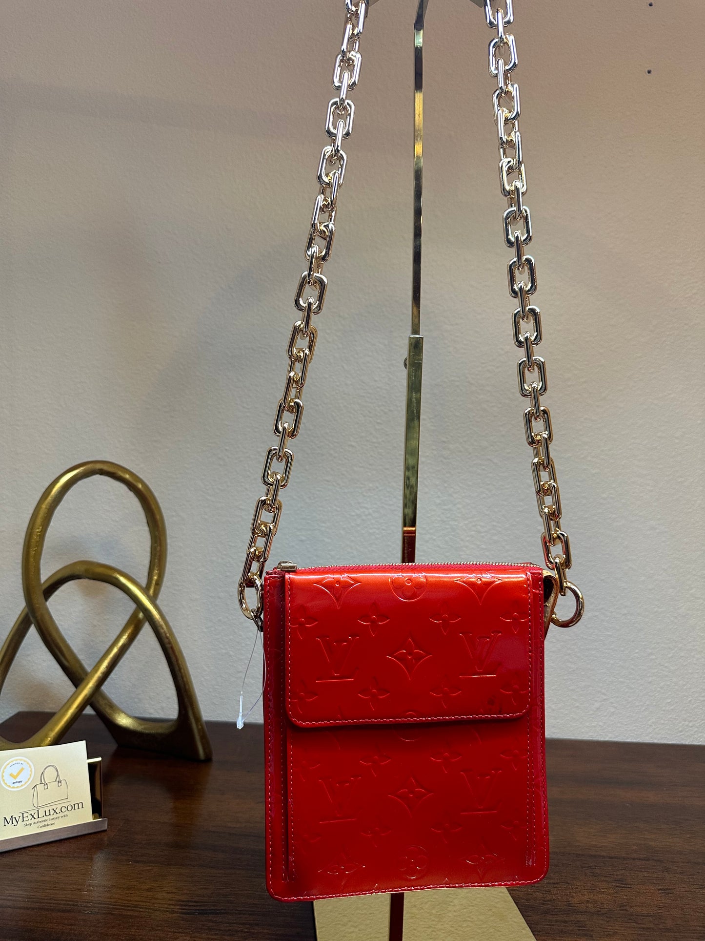 Louis Vuitton vernis shoulder bag