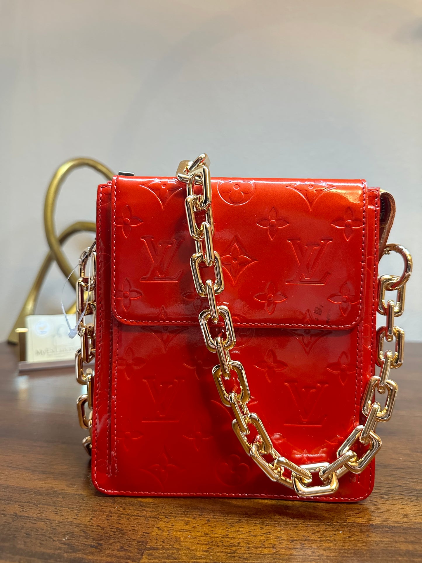 Louis Vuitton vernis shoulder bag