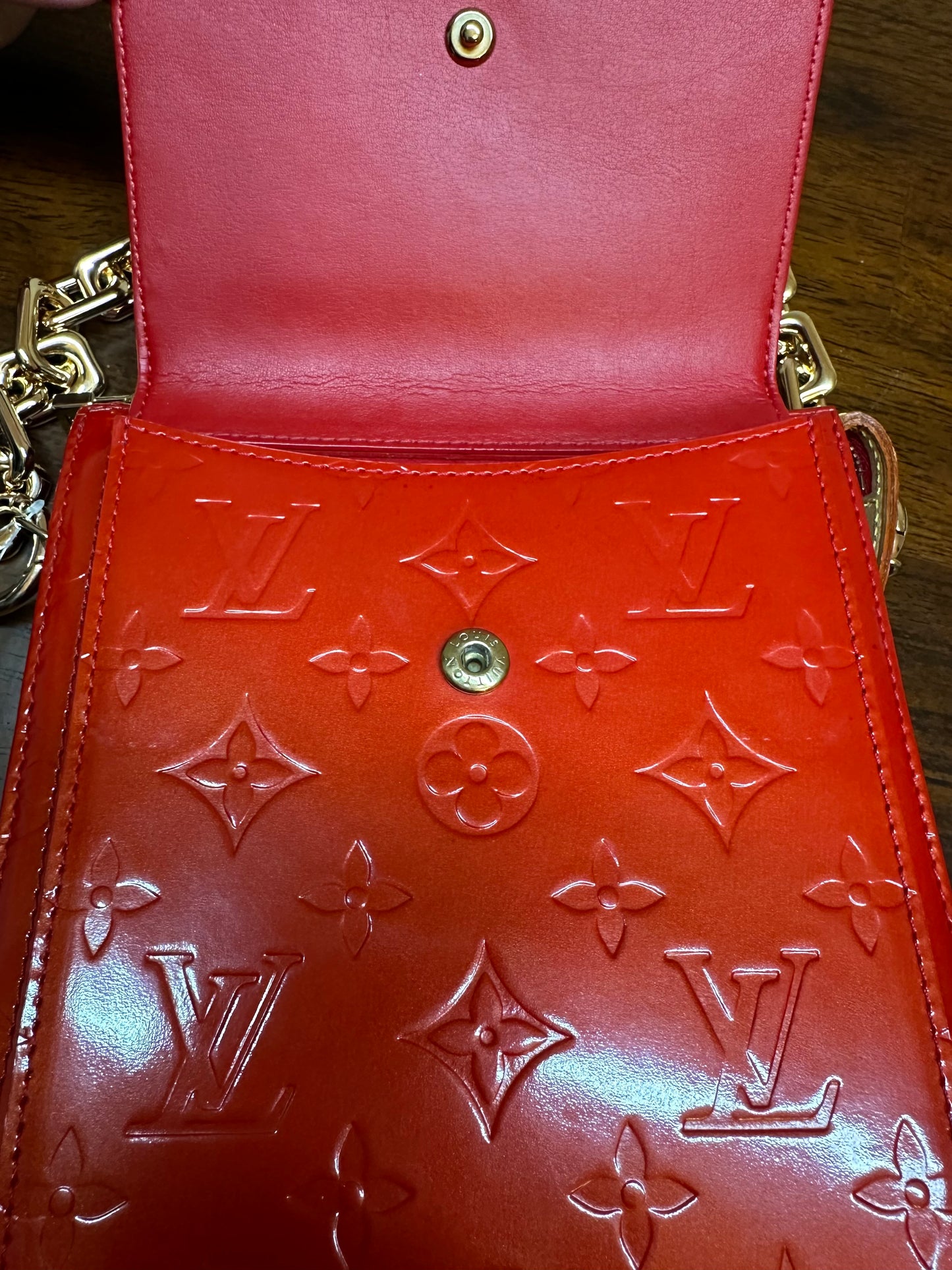 Louis Vuitton vernis shoulder bag