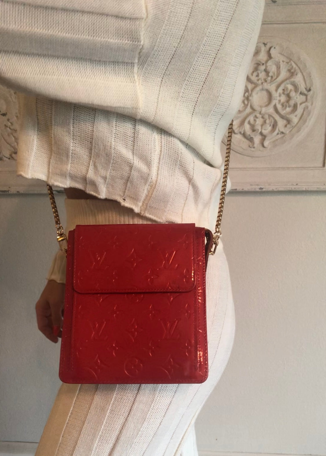 Louis Vuitton vernis shoulder bag