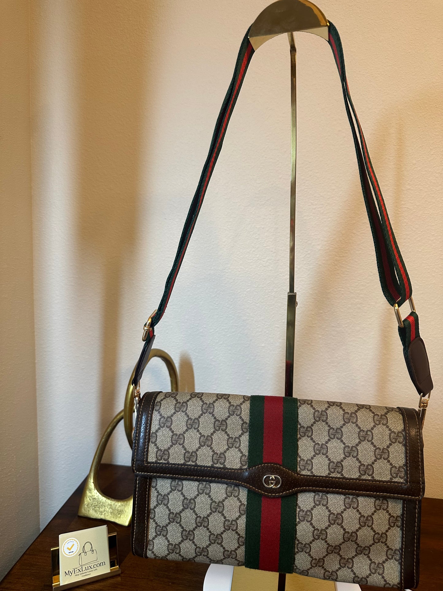 GUCCI PARFUMS make up bag/ clutch crossbody.