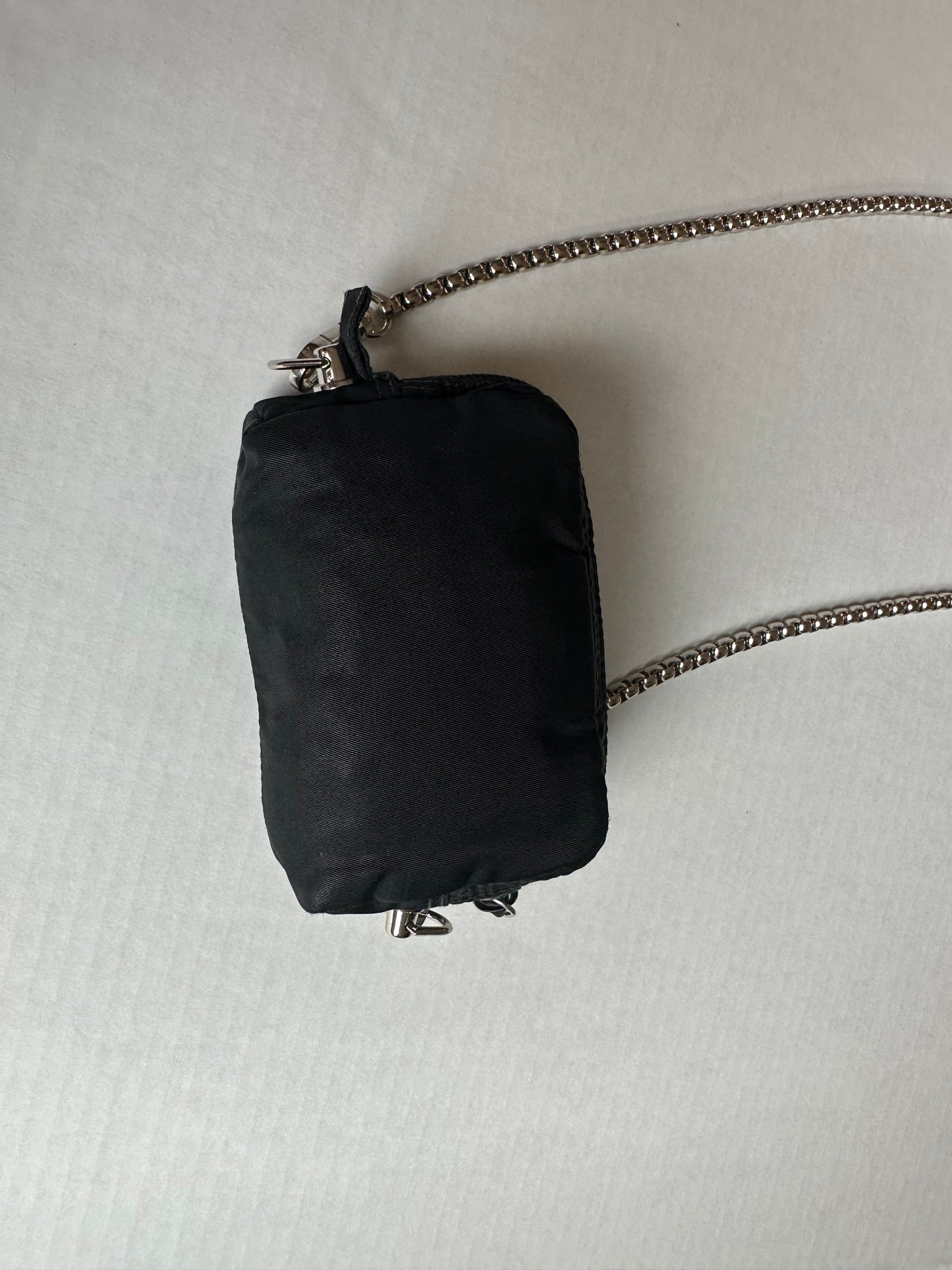 Prada Re-Nylon necessaire on chain