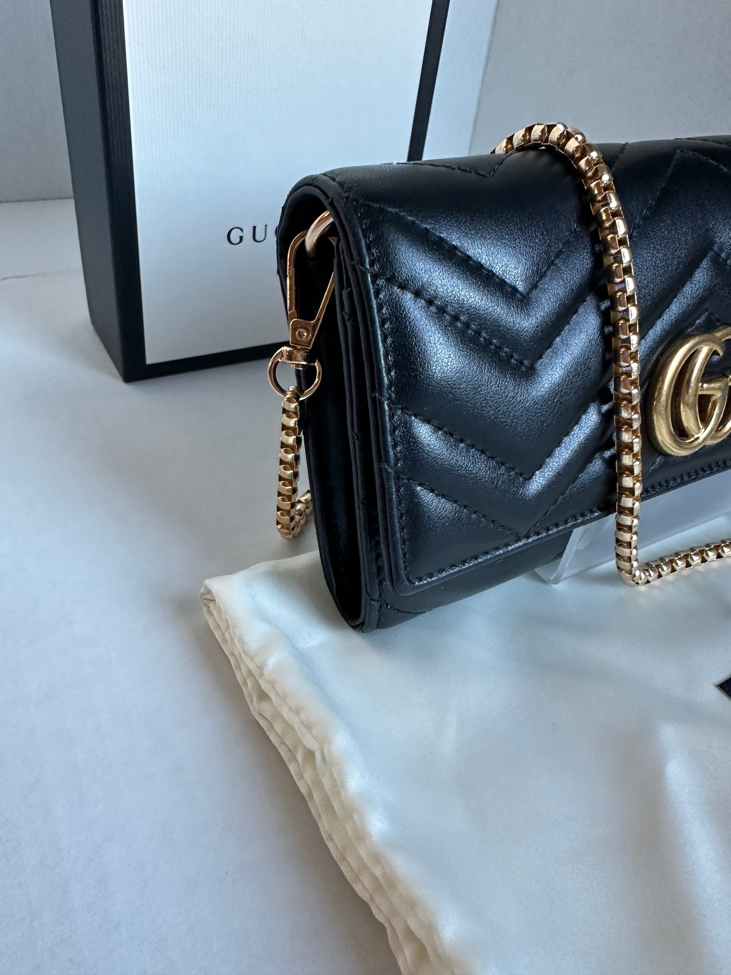 GUCCI MARMOT WALLET-CROSSBODY MINI BAG