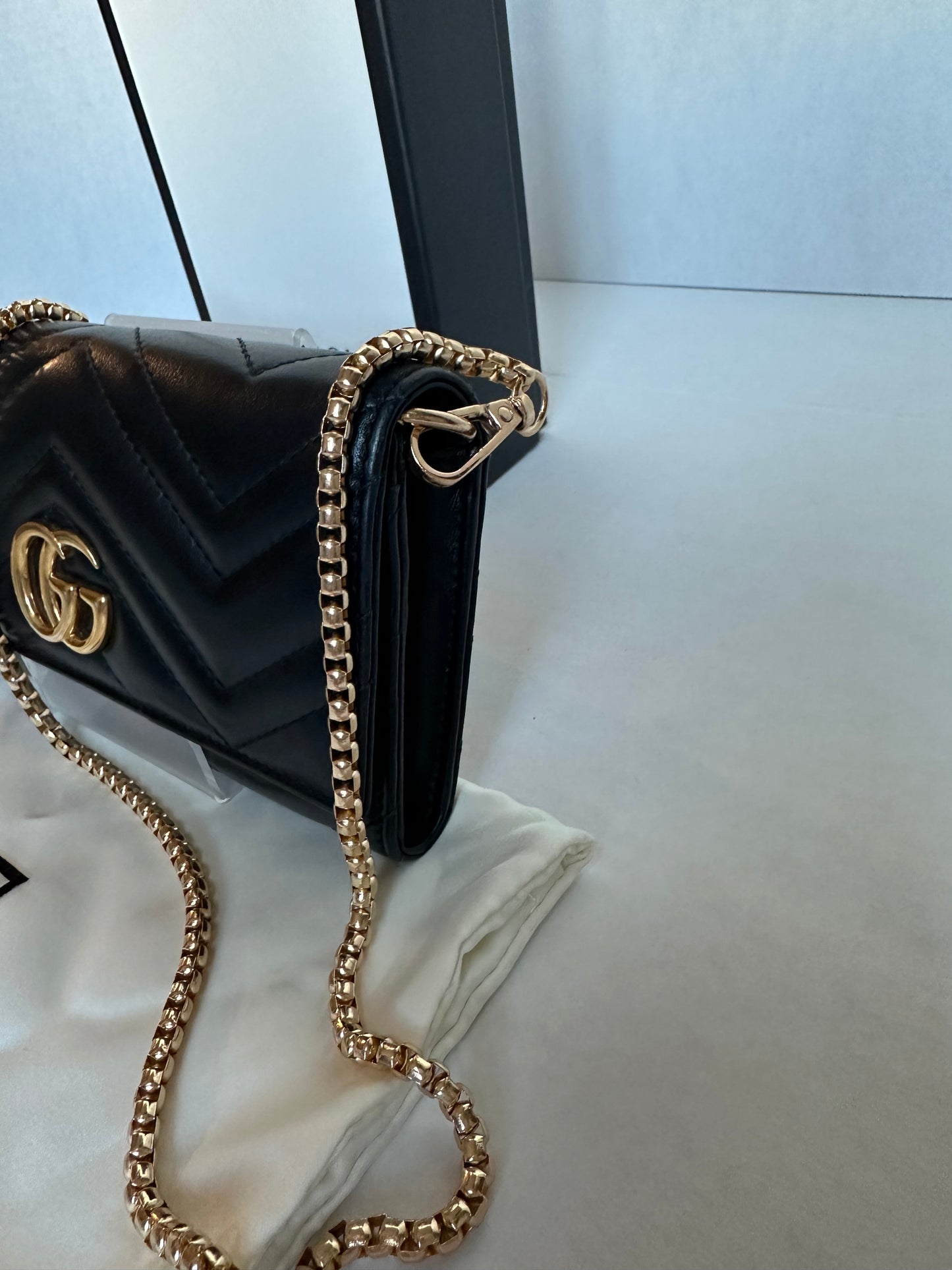 GUCCI MARMOT WALLET-CROSSBODY MINI BAG