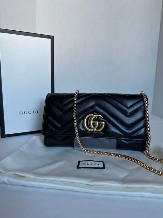 GUCCI MARMOT WALLET-CROSSBODY MINI BAG