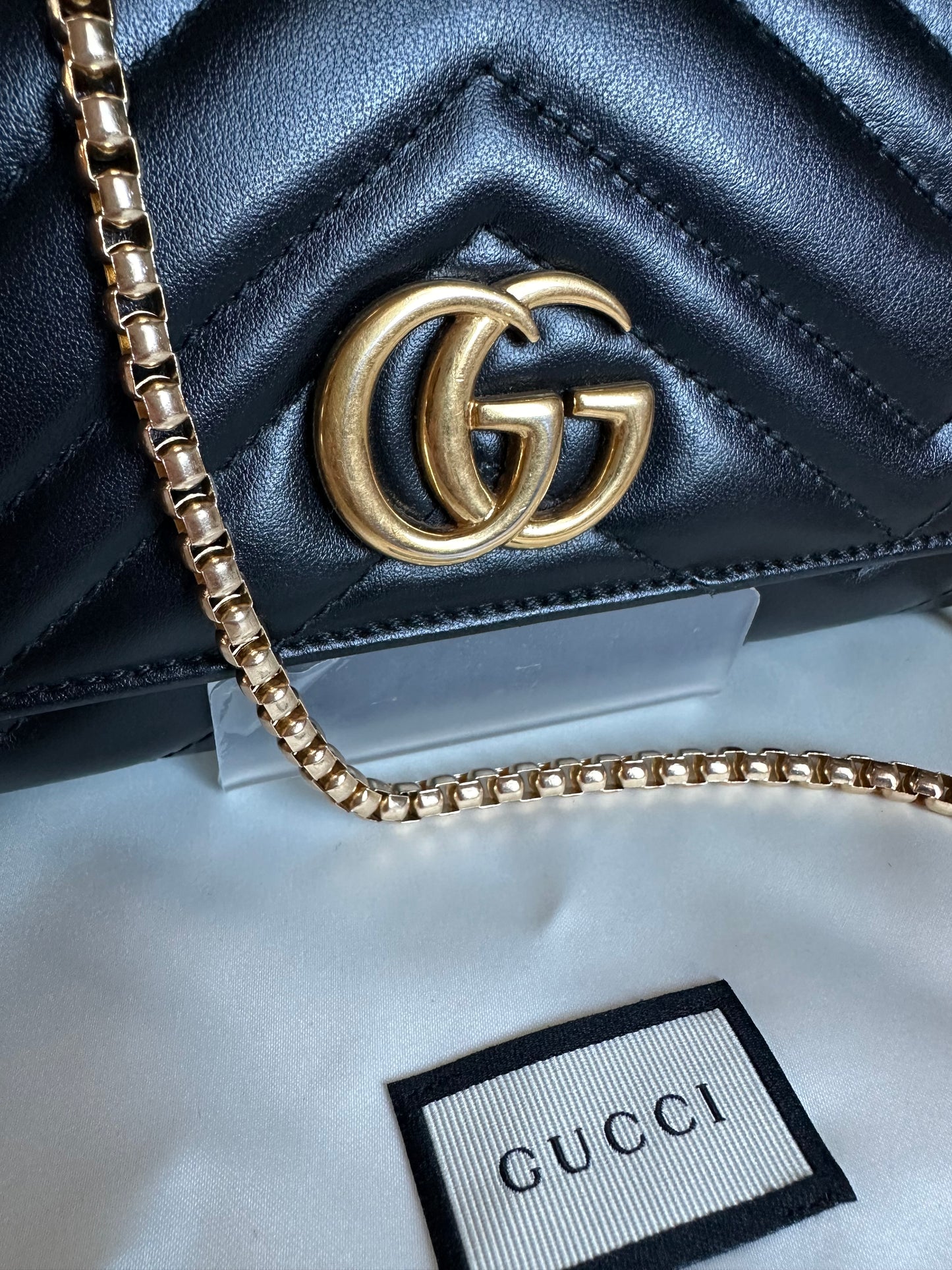 GUCCI MARMOT WALLET-CROSSBODY MINI BAG