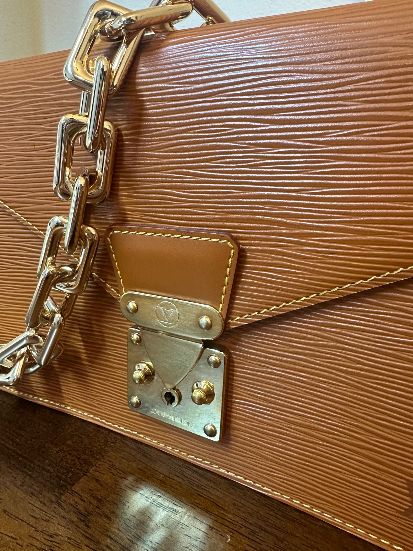 Louis Vuitton Epi vintage clutch/ purse