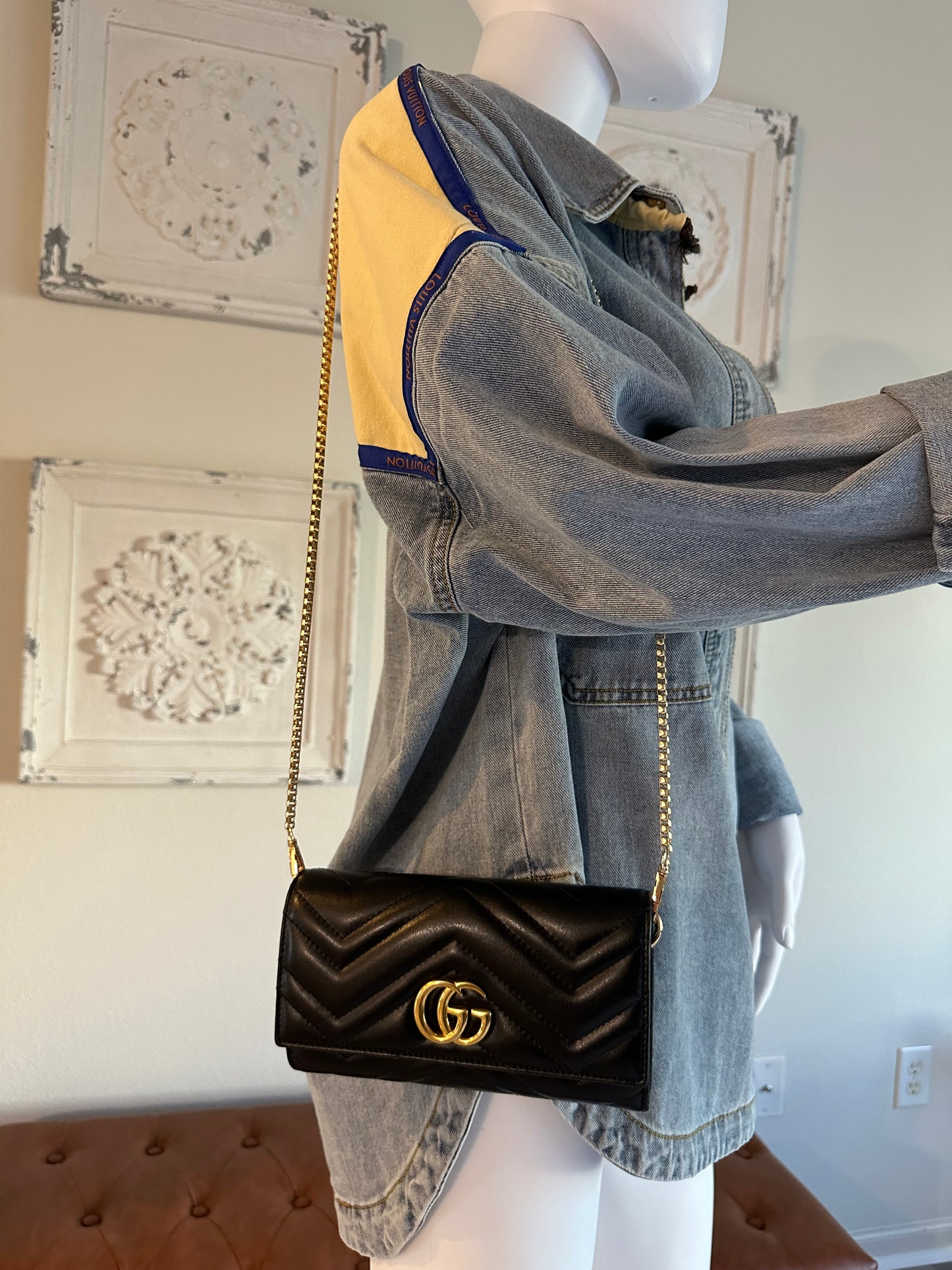 GUCCI MARMOT WALLET-CROSSBODY MINI BAG