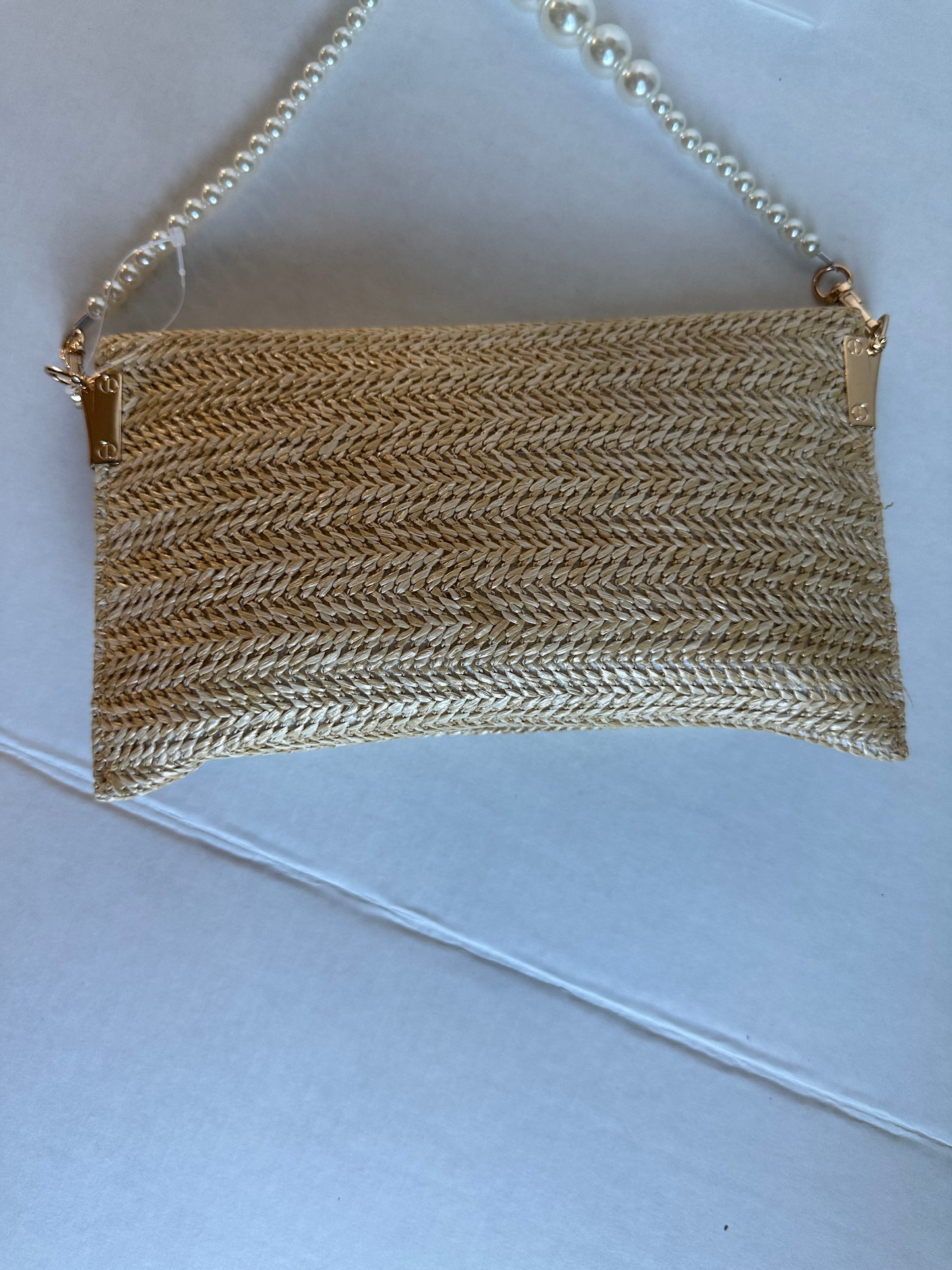 Christian Dior Raffia/Rattan Beauty Clutch Pouch Limited Edition