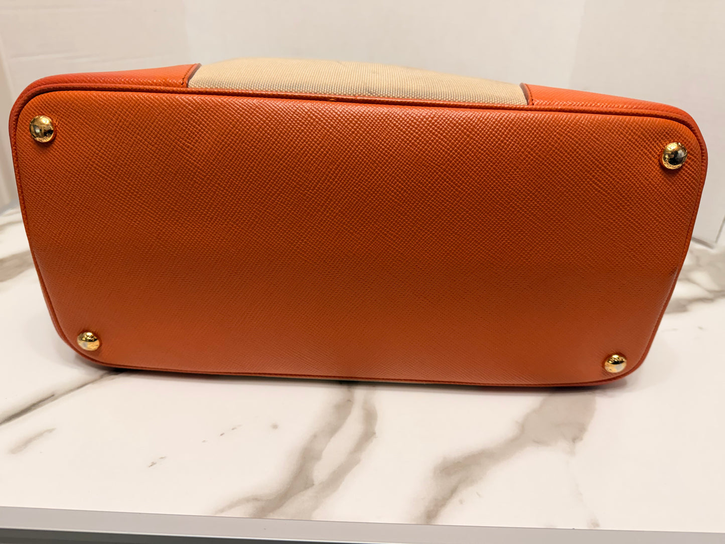 Available Prada Cuir Double Tote