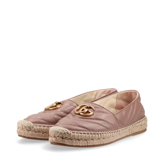 Available Gucci Leather Espadrille with Double G size 36