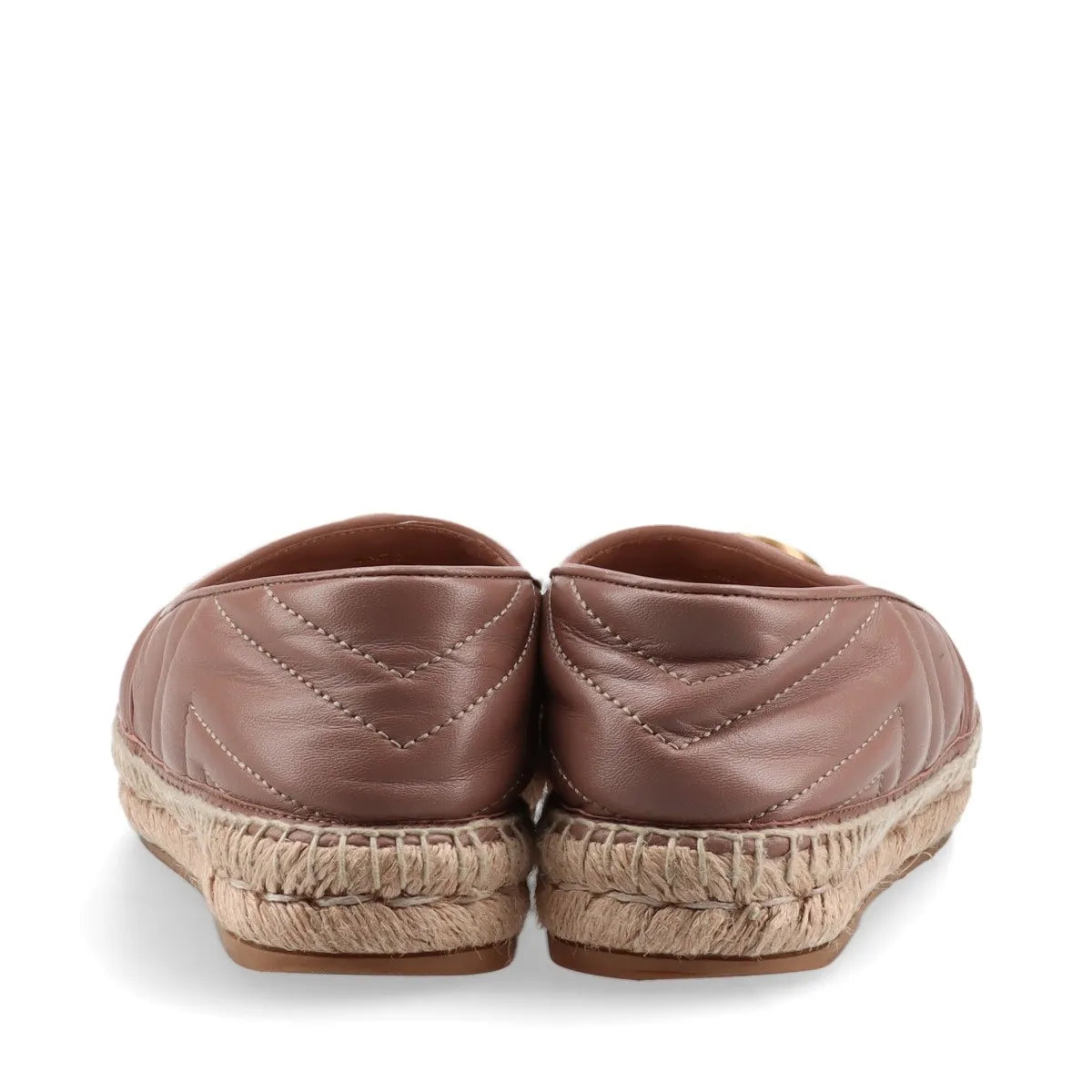 Available Gucci Leather Espadrille with Double G size 36