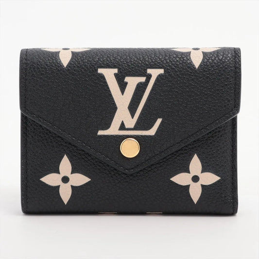 Available Louis Vuitton Bicolor Monogram Empreinte Portefeuille Victorine PRE-ORDER